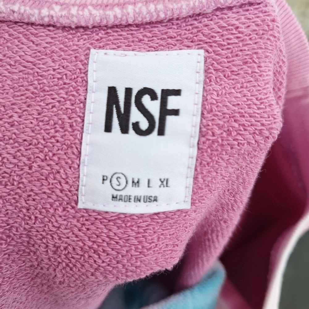 NSF Minnie Raglan Tie Dye Sweatshirt Pullover Size Small - Picture 6 of 7